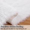 Shaggy Area Rugs Plush Rug Carpet Decorative Solid Rug - 4 of 4