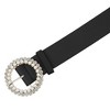INSPIRE CHIC Women's Rhinestones Pearl Buckle Fashion Sweet Belts - 2 of 4