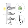 Apex Vanguards 2-Pack Wall Mounted Towel Organizer Rack - 2 of 3