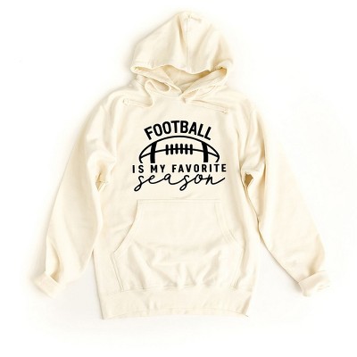 Simply Sage Market Women's Graphic Hoodie Football Is My Favorite Season Ball