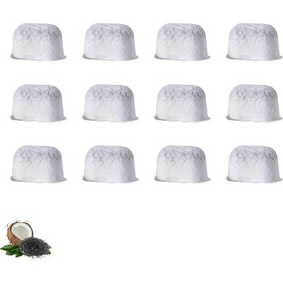 Nispira 12-Pack Charcoal Water Filter Replacement Compatible with Keurig 2.0 Coffee Maker