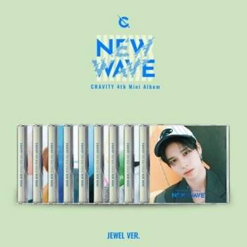 Cravity - New Wave - Jewel Case Version - incl. 16pg Photo Book, Photocard + Mini Folded Poster (CD)