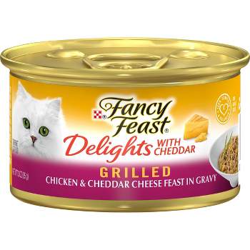 Purina Fancy Feast Grilled Gravy Delights Feast Wet Cat Food Can  - 3oz