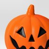 8" Lit Pumpkin Blowmold Halloween Decorative Prop - Hyde and EEK! Boutique™ - 3 of 3