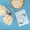 Big Dot of Happiness Boho Botanical Thank You Paper Treat Bags, Bridal Shower or Wedding Candy Bags, Greaseproof White Sandwich Cookie Bags - 25 Count - 2 of 4