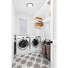 Access Lighting Cobalt 1 - Light Flush Mount in  Brushed Steel - 2 of 2