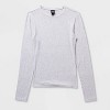 Women's Slim Fit Long Sleeve Crewneck Long and Lean T-Shirt - Wild Fable™ - 4 of 4