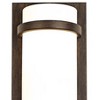 Minka Lavery Industrial Wall Light Sconce Iron Oxide Hardwired 6 3/4" Fixture Etched Opal Glass for Bedroom Bathroom Vanity - 3 of 4