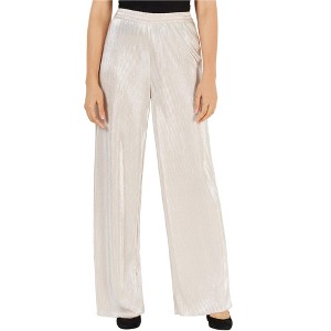 Leyden Womens Pleated Casual Wide Leg Pants - 1 of 1