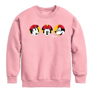 Boys' - Disney - Mickey & Friends Graphic Long Sleeve Fleece Sweatshirt - 1 of 4