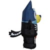 Gemmy Airblown Inflatable Bluey in Skeleton Costume Bluey, 3.5 ft Tall, Multicolored - 4 of 4