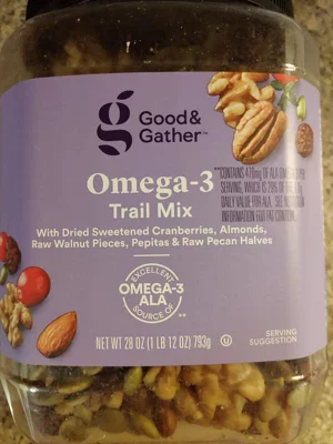 user image by dealhunter, Omega-3 Trail Mix - 28oz - Good &#38; Gather&#8482;