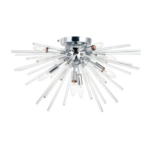 Maxim Lighting Polaris 8 - Light Semi-Flush Mount in  Polished Chrome - 1 of 4