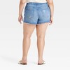 Women's High-Rise Cutoff Mini Jean Shorts - Universal Thread™ - 2 of 3