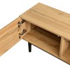 GlasFlength TV Stands and Consoles, Stylish Entertainment Center for Living Rooms, Modern Designs for Classic Interiors, Brown,70.86”*12.25”*15.94" - 3 of 4