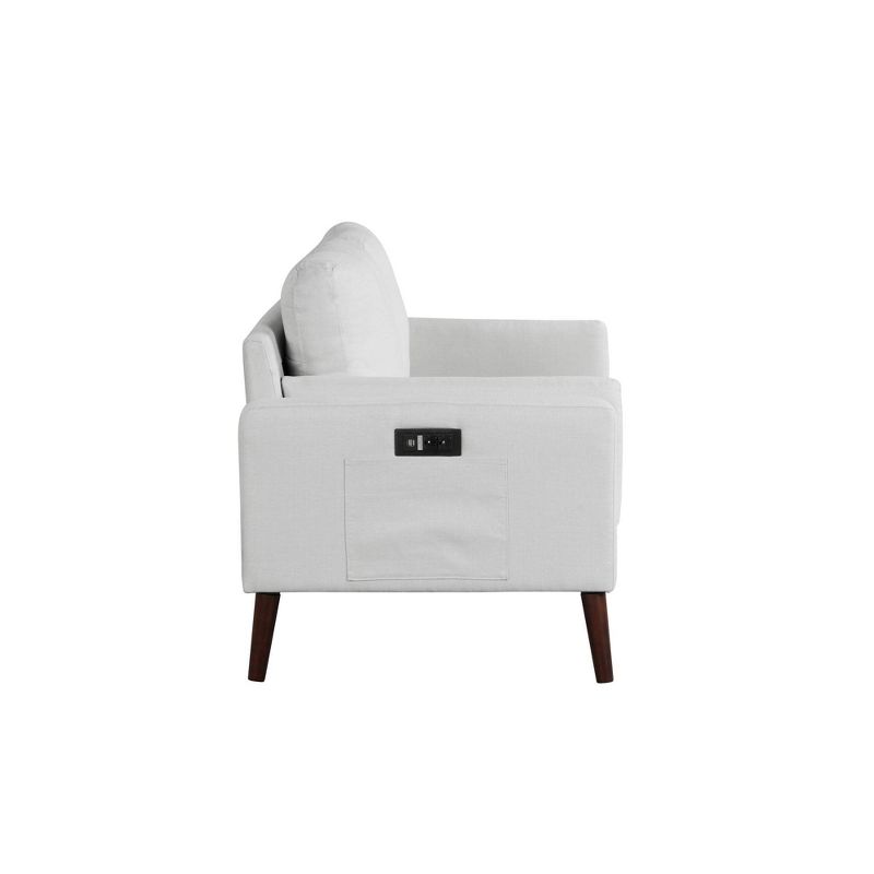 Nathan Stationary Loveseat - Lifestyle Solutions, 6 of 10