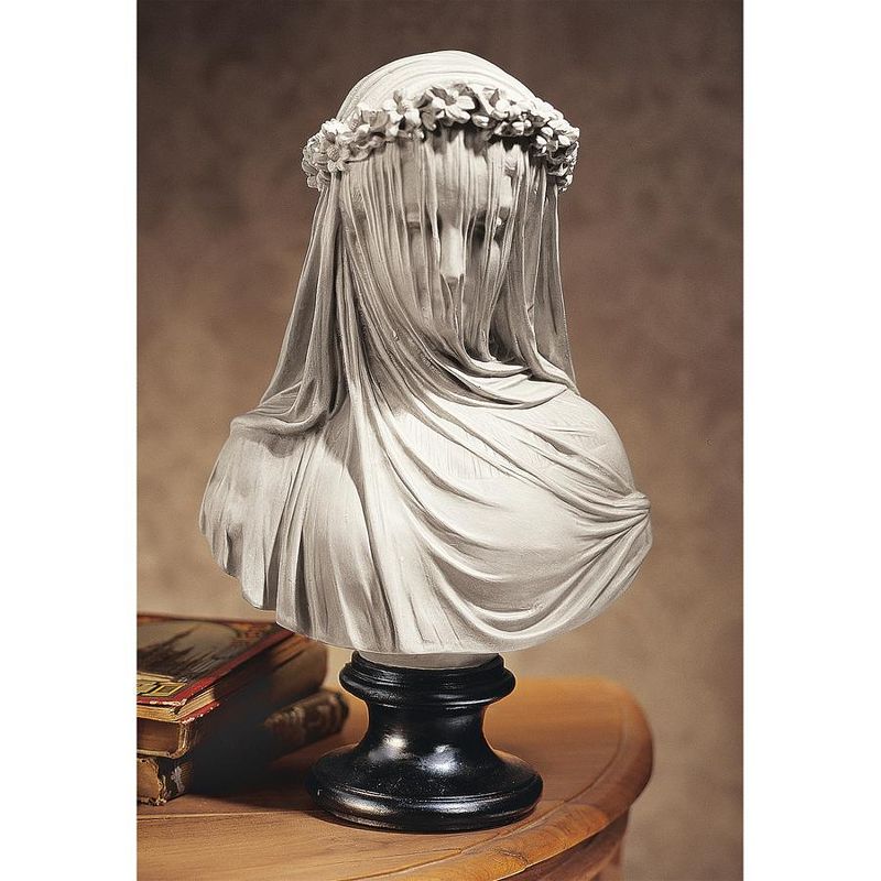 Design Toscano The Veiled Maiden Sculptural Bust, 1 of 8