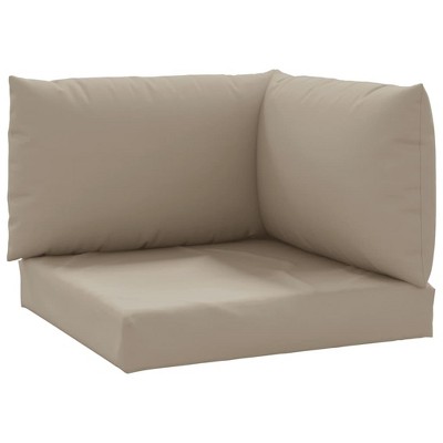 vidaXL Chair Cushion 3 Pcs, Water Repellent Outdoor Pallet Cushion, Seat Cushion Sofa Pad for Garden Patio Furniture