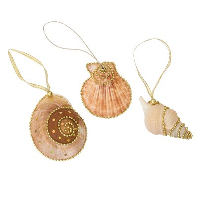 Gallerie II Beaded Seashell Ornament A/3