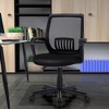 Costway Mid-Back Mesh Chair Height Adjustable Executive Chair w/ Lumbar Support - image 4 of 4