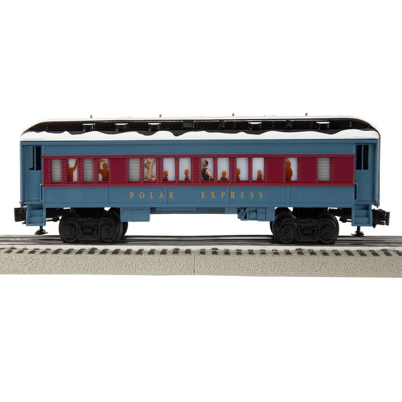 Lionel Trains The Polar Express Hot Chocolate Electric O Gauge Model Holiday Train Car with Interior Illumination and Operating Couplers, 3 of 8