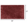 Haven Collection Bathroom Rug 100% Polyester Tufted Bath Mat, Non-Slip TP Rubber Backing, Machine Washable Bath Rug - 2 of 2