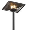 John Timberland Adachi 22" High Textured Black LED Low Voltage Outdoor Path Light - 3 of 4