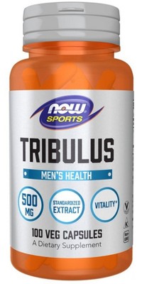 Tribulus 500mg 45% Extract by Now Foods  -  100 Capsule
