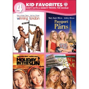 4 Kid Favorites: Mary-Kate & Ashley Travel the World [4 Discs] - 1 of 1