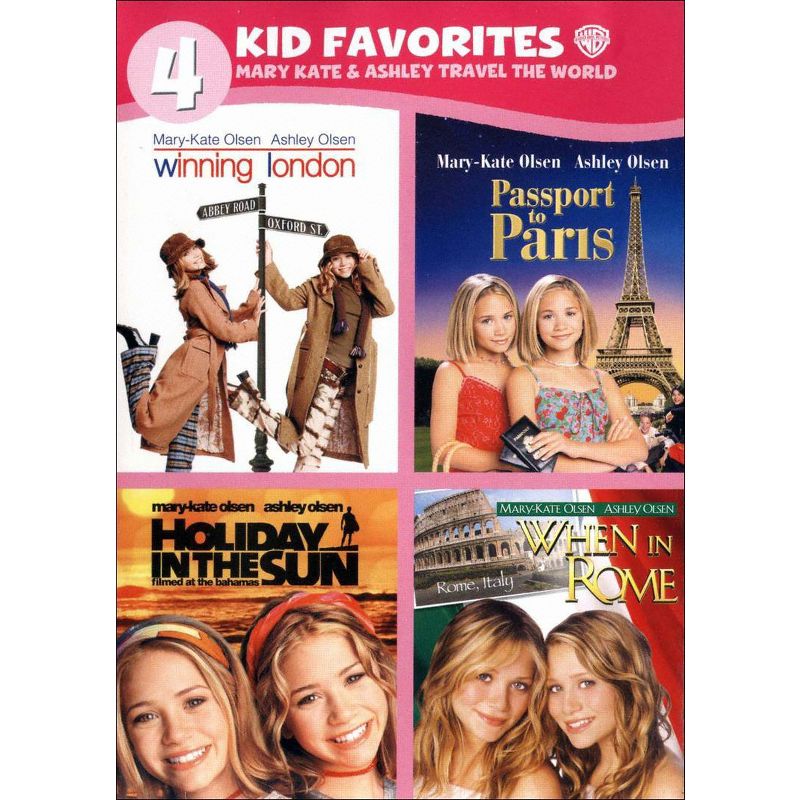 4 Kid Favorites: Mary-Kate & Ashley Travel the World [4 Discs], 1 of 2