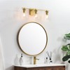 Elegant Lighting Kacey 3 light Chrome and Clear Bath Sconce - 2 of 4