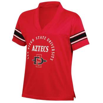 NCAA San Diego State Aztecs Women's Mesh Jersey T-Shirt