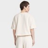 Women's Leisure Studio Short Sleeve Fleece Top - Universal Thread™ - 2 of 3