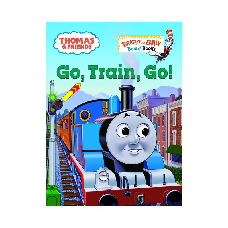 Thomas & Friends: Go, Train, Go! (Thomas & Friends) - (Bright & Early Board Books(tm)) by  W Awdry (Board Book), 1 of 2