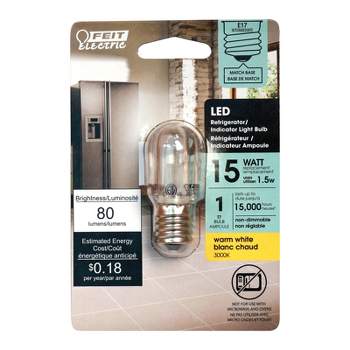 Lumapro Miniature Incandescent Bulb,T7,15W 15T7C/120V, 1 - Fry's Food Stores