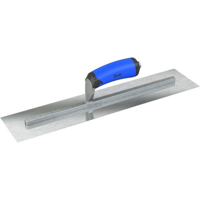 Bon Tool 67-313 Finish Trowel - Square - Razor Stainless - 18 X 4 - Comfort Grip