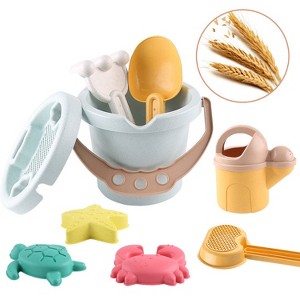 MyKids-USA Children Wheat Straw Thickened Seaside Beach Toy Sets - 1 of 4