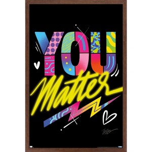 Trends International Jason Naylor - You Matter Framed Wall Poster Prints - 1 of 4