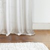 RT Designers Collection Astro Textured Rod Pocket Curtain Panel 54" x 90" White - 3 of 4