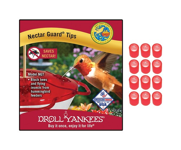 Droll Yankees Nectar Bird Feeder Guard Tips