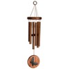 Woodstock Windchimes Habitats Teak Butterfly , Wind Chimes For Outside, Wind Chimes For Garden, Patio, and Outdoor Decor, 17"L - image 3 of 4