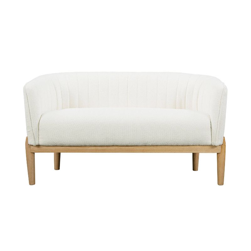 Lifestyle Solutions Filmore Loveseat Ivory Boucle, 4 of 12