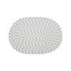Unique Bargains Trivet Oval Rope Coaster Cotton Non-Woven Fabric 12.6"x8.66"x0.31" - 3 of 3