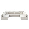 NicBex Couches for Living Room 116*92" Modular Sectional 8 Seat Sofa Chenille Reversible U-Shaped Convertible Sofa Couch with Pillows, Cream - 4 of 4