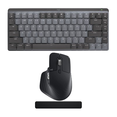 Logitech MX Mechanical Mini Tactile Keyboard with Wireless Mouse Bundle