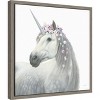 Amanti Art Spirit Unicorn II Sq Enchanted by James Wiens Framed Canvas Wall Art - 3 of 4