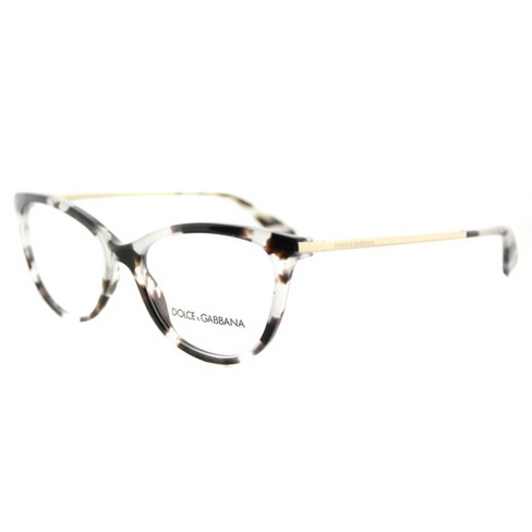 Dolce Gabbana 2888 Unisex Square Eyeglasses Fog Tortoise 54mm