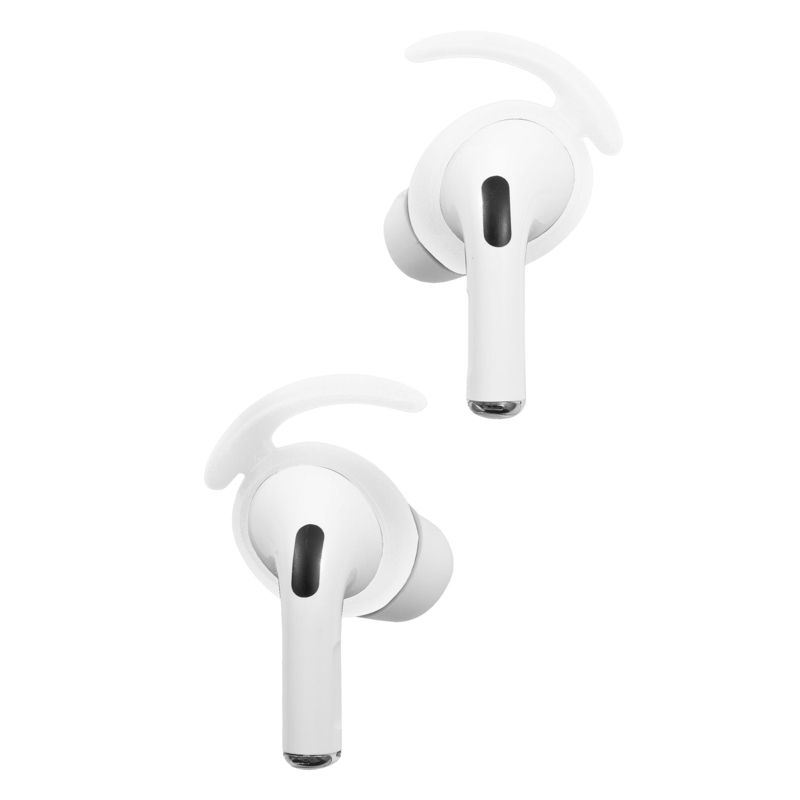 Insten 3 Pairs Ear Hooks Compatible with AirPods Pro 2019 Earbuds, Anti-Lost EarHooks Accessories, Comfortable Soft Silicone Covers, with Storage Box (Not Fit in Charging Case), 3 of 10