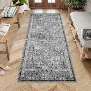 Washable Area Rugs for Living Room Boho Large Soft Floor Rug Indoor Non Slip Carpet - 1 of 4