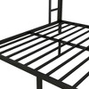NicBex Twin XL over Queen Bunk Bed Metal Frame Bed Frame with Guardrails and 2 Ladder, No Box Spring Required, Space Saving - 4 of 4